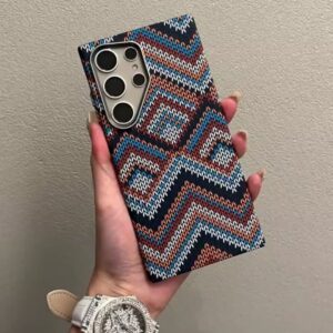 Metal Lens Carbon Fiber Texture Magsafe Case For Samsung
