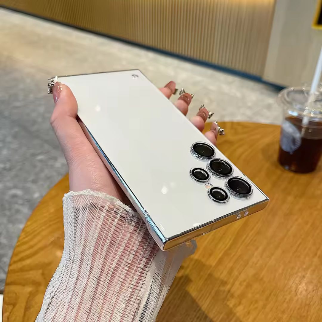 Transparent Camera Protection Frameless Case For Samsung Galaxy