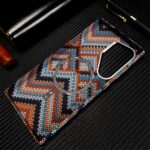 Metal Lens Carbon Fiber Texture Magsafe Case For Samsung