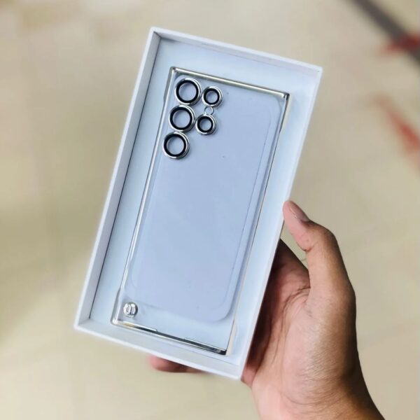 Transparent Camera Protection Frameless Case For Samsung Galaxy