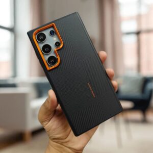 Carbon Fiber Texture Case for Galaxy Ultra Series