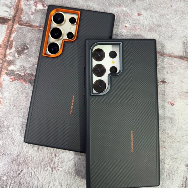 Carbon Fiber Texture Case for Galaxy Ultra Series 2