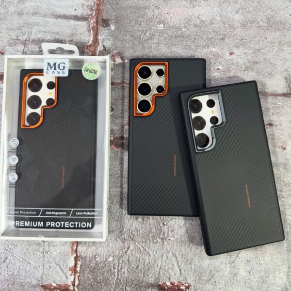Carbon Fiber Texture Case for Galaxy Ultra Series 7