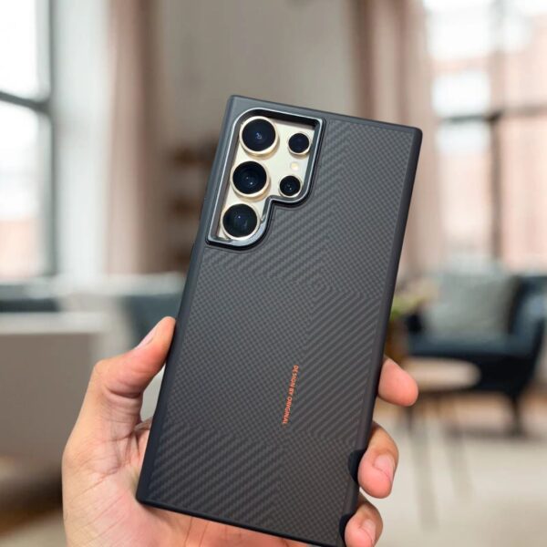 Carbon Fiber Texture Case for Galaxy Ultra Series 4
