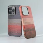 Tadamall Ultrathin Geometric Carbon Fiber Magsafe Case For iPhone