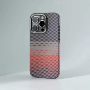 Tadamall Ultrathin Geometric Carbon Fiber Magsafe Case For iPhone
