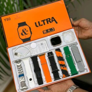 Y80 Ultra Smartwatch With 8 Strap From Germany