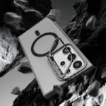 Premium Camera Stand Metal Case for Samsung - Image 3