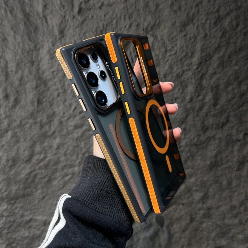 Premium Camera Stand Metal Case for Samsung - Image 8