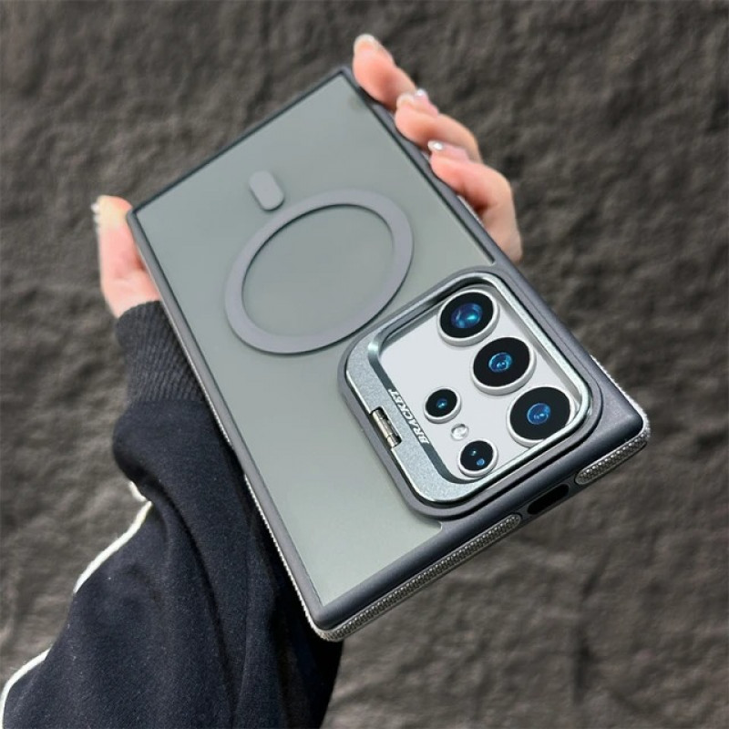 Premium Camera Stand Metal Case for Samsung - Image 9