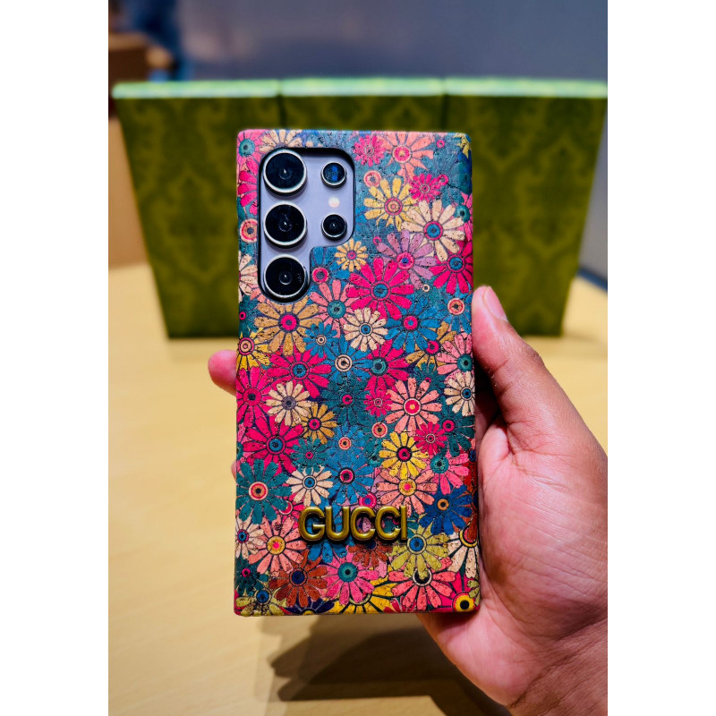 Gucci Floral Printed Ladies Case for Samsung Galaxy - Image 10