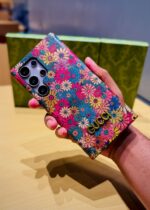 Gucci Floral Printed Ladies Case for Samsung Galaxy - Image 2