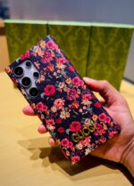 Gucci Floral Printed Ladies Case for Samsung Galaxy - Image 3